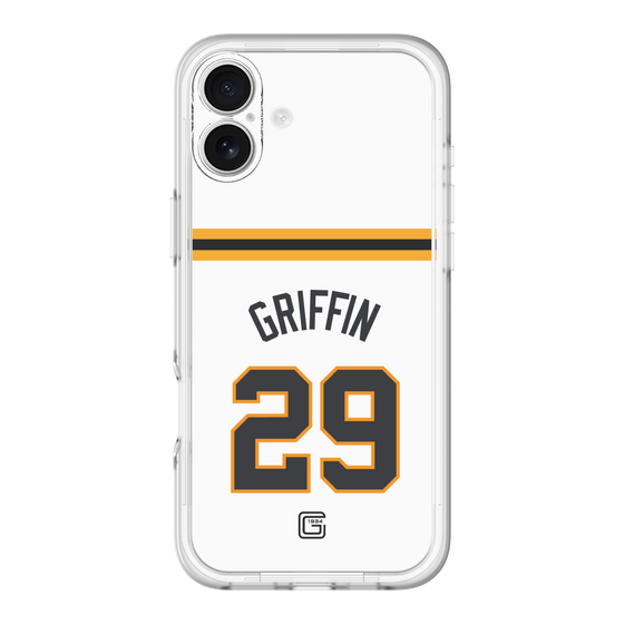 スリムプロテクションプレミアムケース［ 読売ジャイアンツ - #29 GRIFFIN - ホーム ］