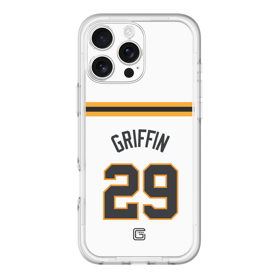 スリムプロテクションプレミアムケース［ 読売ジャイアンツ - #29 GRIFFIN - ホーム ］