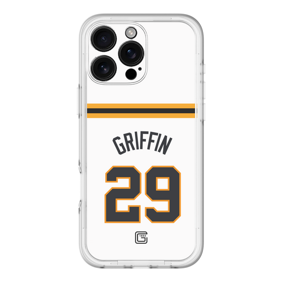 スリムプロテクションプレミアムケース［ 読売ジャイアンツ - #29 GRIFFIN - ホーム ］
