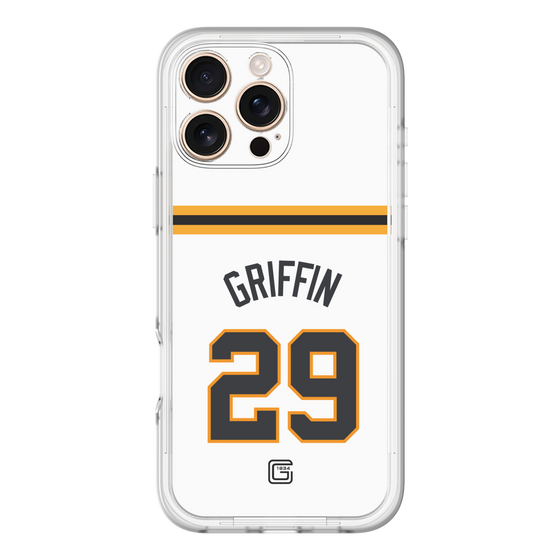 スリムプロテクションプレミアムケース［ 読売ジャイアンツ - #29 GRIFFIN - ホーム ］