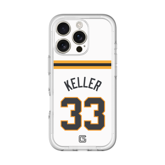スリムプロテクションプレミアムケース［ 読売ジャイアンツ - #33 KELLER - ホーム ］