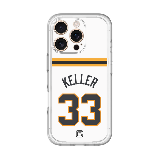 スリムプロテクションプレミアムケース［ 読売ジャイアンツ - #33 KELLER - ホーム ］