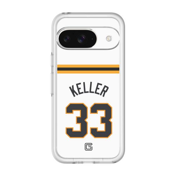 スリムプロテクションプレミアムケース［ 読売ジャイアンツ - #33 KELLER - ホーム ］