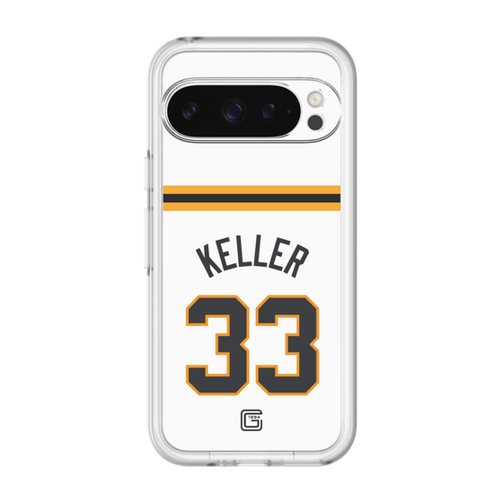 スリムプロテクションプレミアムケース［ 読売ジャイアンツ - #33 KELLER - ホーム ］