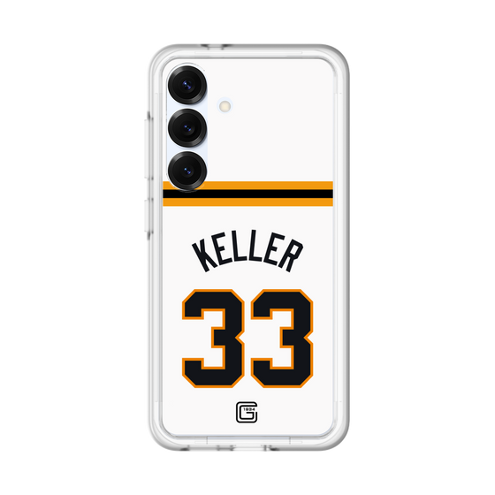 スリムプロテクションプレミアムケース［ 読売ジャイアンツ - #33 KELLER - ホーム ］
