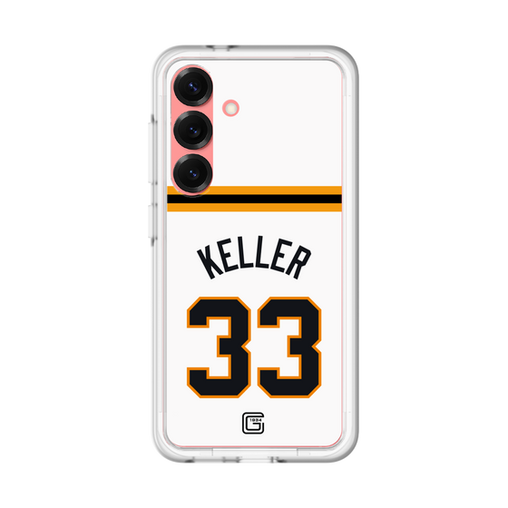 スリムプロテクションプレミアムケース［ 読売ジャイアンツ - #33 KELLER - ホーム ］