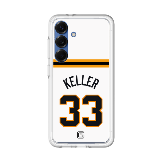 スリムプロテクションプレミアムケース［ 読売ジャイアンツ - #33 KELLER - ホーム ］