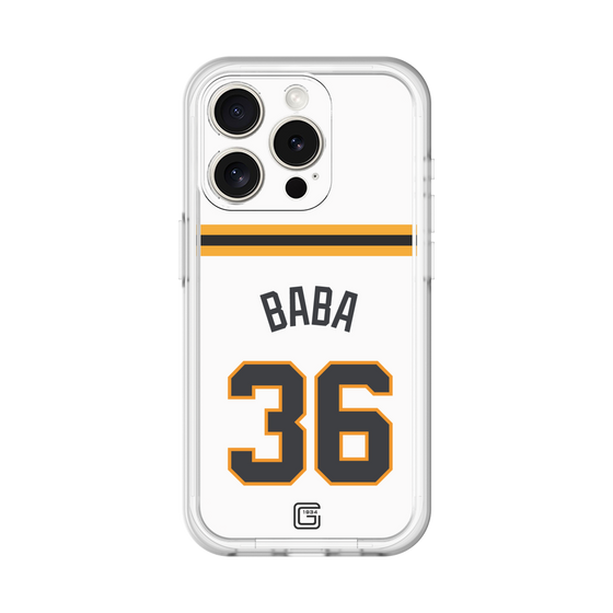 スリムプロテクションプレミアムケース［ 読売ジャイアンツ - #36 BABA - ホーム ］