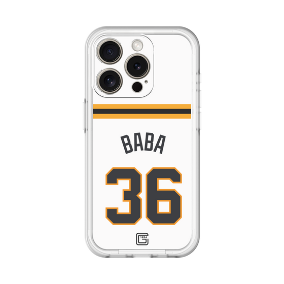 スリムプロテクションプレミアムケース［ 読売ジャイアンツ - #36 BABA - ホーム ］