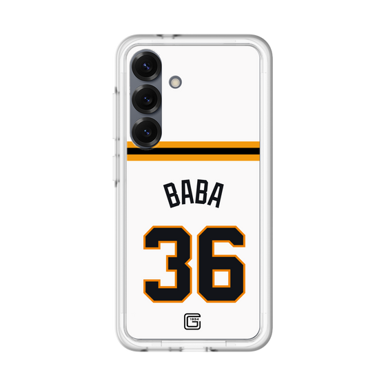 スリムプロテクションプレミアムケース［ 読売ジャイアンツ - #36 BABA - ホーム ］
