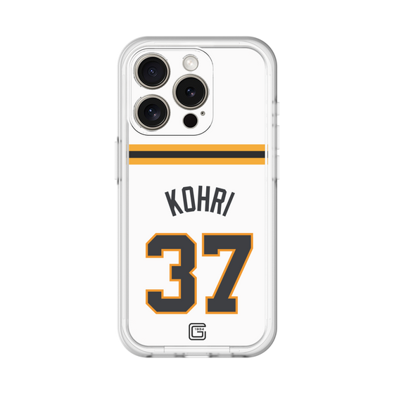 スリムプロテクションプレミアムケース［ 読売ジャイアンツ - #37 KOHRI - ホーム ］