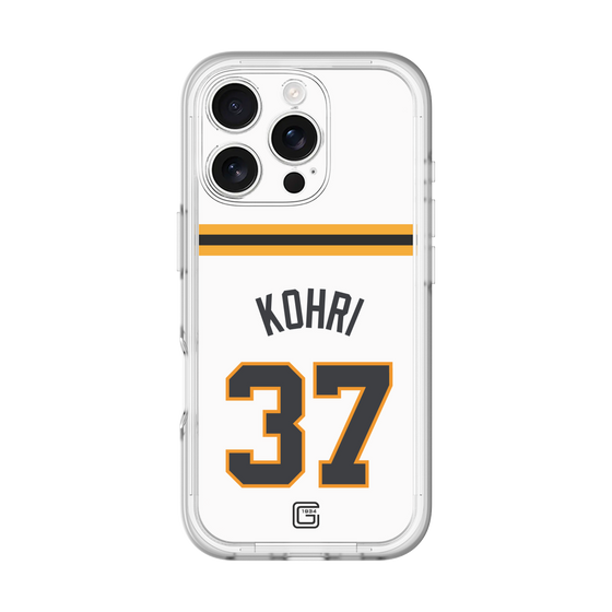 スリムプロテクションプレミアムケース［ 読売ジャイアンツ - #37 KOHRI - ホーム ］