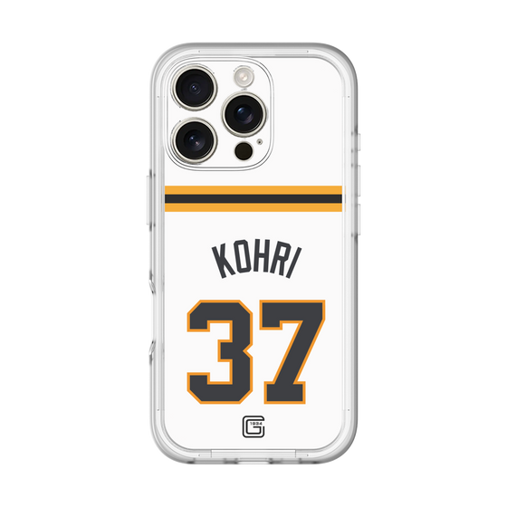 スリムプロテクションプレミアムケース［ 読売ジャイアンツ - #37 KOHRI - ホーム ］