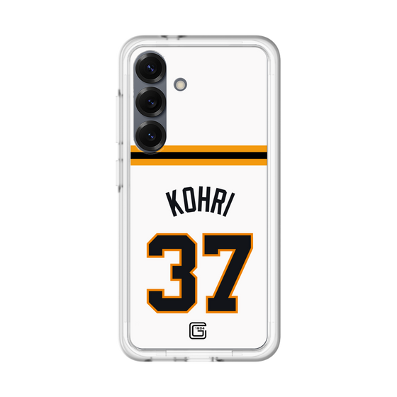スリムプロテクションプレミアムケース［ 読売ジャイアンツ - #37 KOHRI - ホーム ］