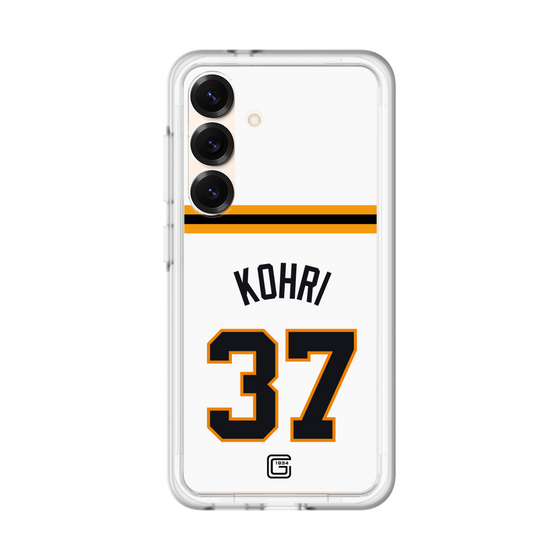 スリムプロテクションプレミアムケース［ 読売ジャイアンツ - #37 KOHRI - ホーム ］