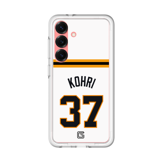 スリムプロテクションプレミアムケース［ 読売ジャイアンツ - #37 KOHRI - ホーム ］