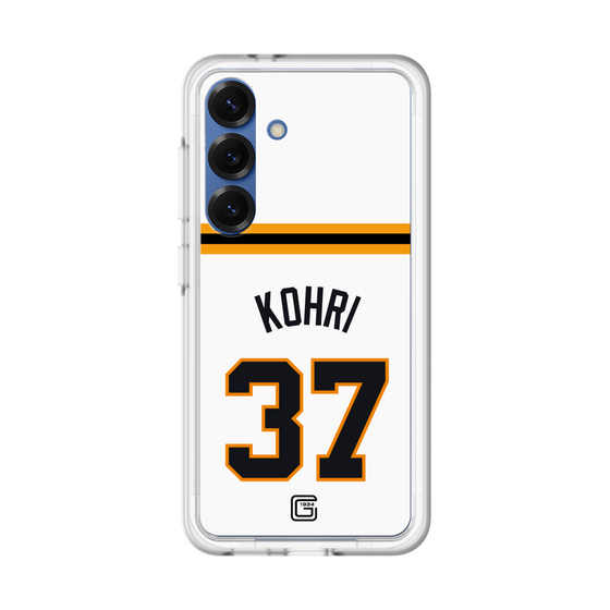 スリムプロテクションプレミアムケース［ 読売ジャイアンツ - #37 KOHRI - ホーム ］