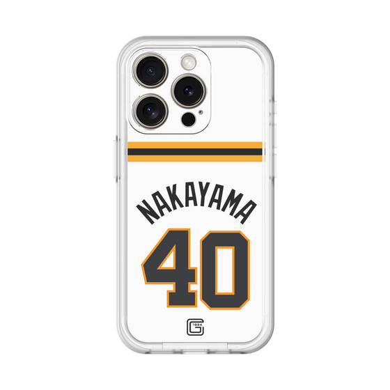 スリムプロテクションプレミアムケース［ 読売ジャイアンツ - #40 NAKAYAMA - ホーム ］