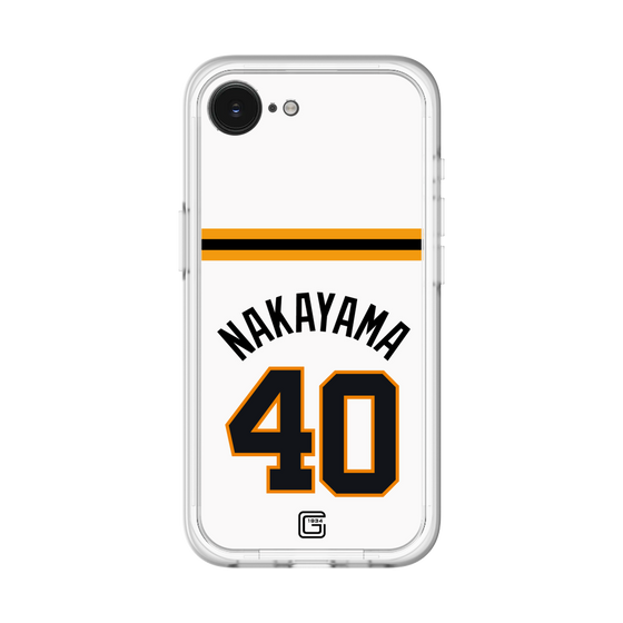 スリムプロテクションプレミアムケース［ 読売ジャイアンツ - #40 NAKAYAMA - ホーム ］