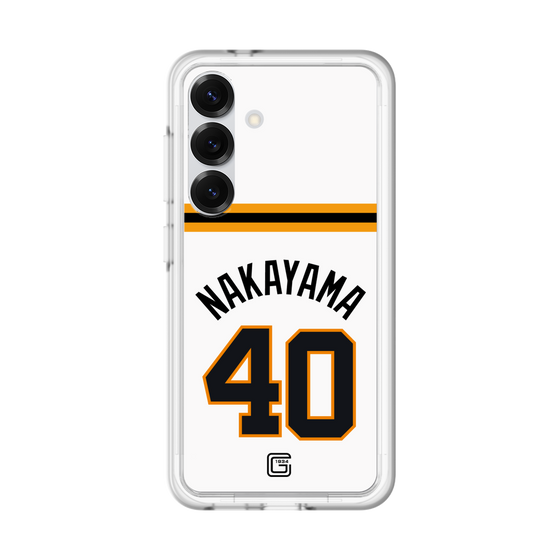 スリムプロテクションプレミアムケース［ 読売ジャイアンツ - #40 NAKAYAMA - ホーム ］