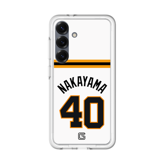 スリムプロテクションプレミアムケース［ 読売ジャイアンツ - #40 NAKAYAMA - ホーム ］