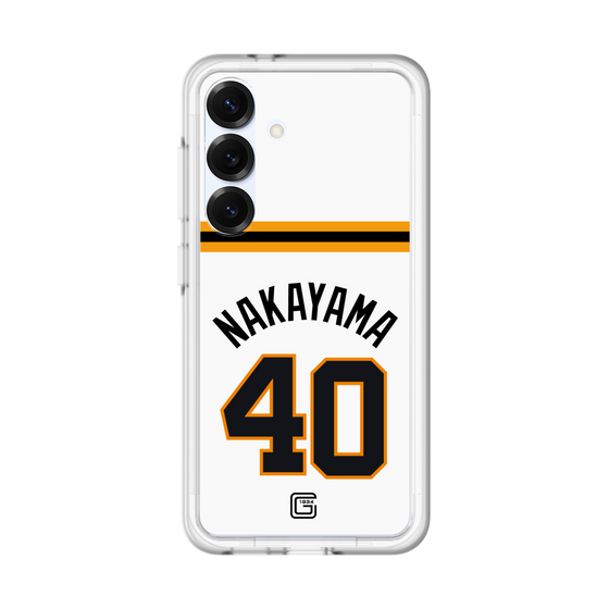 スリムプロテクションプレミアムケース［ 読売ジャイアンツ - #40 NAKAYAMA - ホーム ］