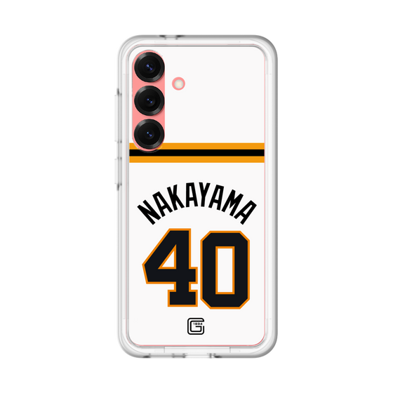 スリムプロテクションプレミアムケース［ 読売ジャイアンツ - #40 NAKAYAMA - ホーム ］
