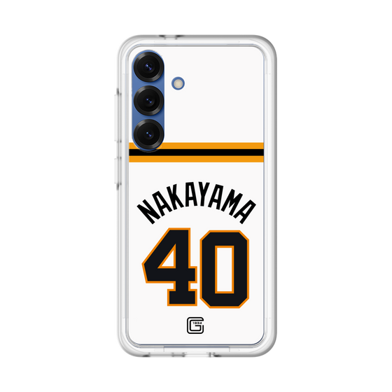 スリムプロテクションプレミアムケース［ 読売ジャイアンツ - #40 NAKAYAMA - ホーム ］