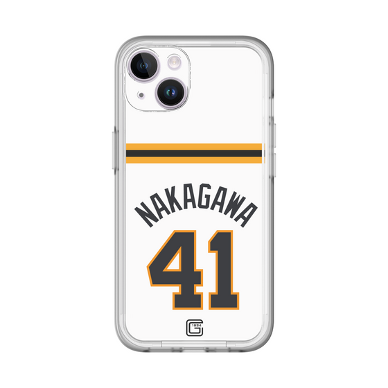 スリムプロテクションプレミアムケース［ 読売ジャイアンツ - #41 NAKAGAWA - ホーム ］