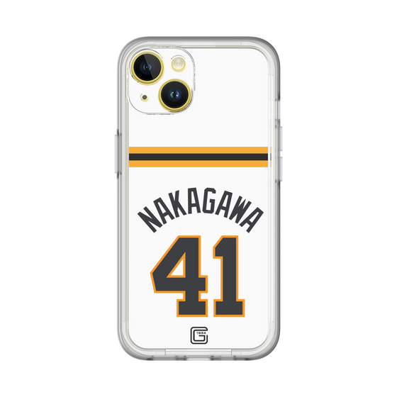 スリムプロテクションプレミアムケース［ 読売ジャイアンツ - #41 NAKAGAWA - ホーム ］