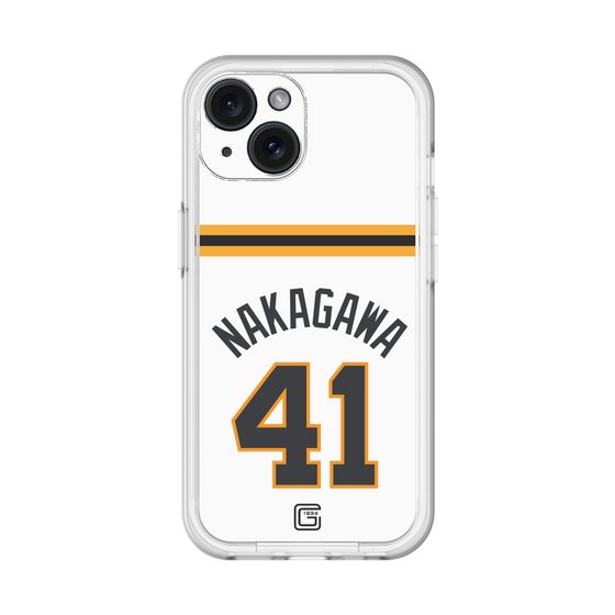 スリムプロテクションプレミアムケース［ 読売ジャイアンツ - #41 NAKAGAWA - ホーム ］