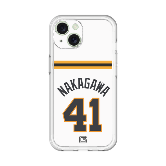 スリムプロテクションプレミアムケース［ 読売ジャイアンツ - #41 NAKAGAWA - ホーム ］