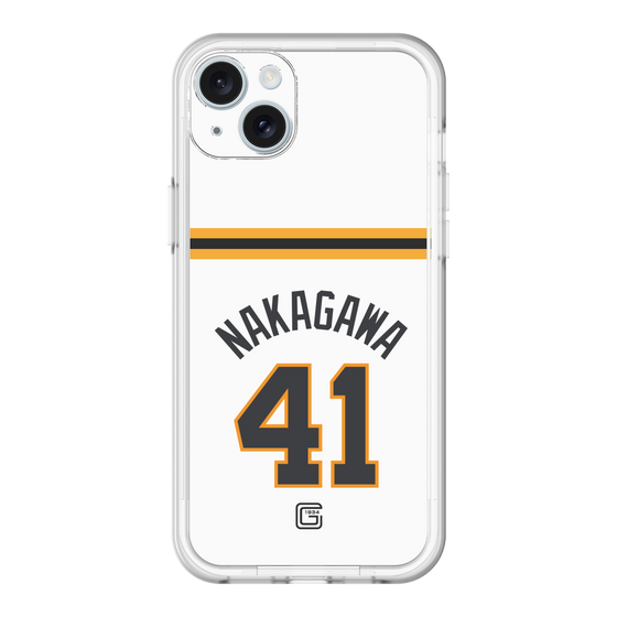 スリムプロテクションプレミアムケース［ 読売ジャイアンツ - #41 NAKAGAWA - ホーム ］