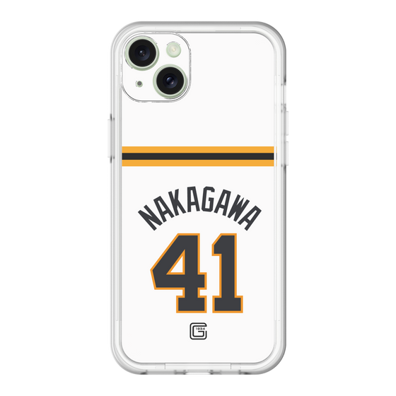 スリムプロテクションプレミアムケース［ 読売ジャイアンツ - #41 NAKAGAWA - ホーム ］