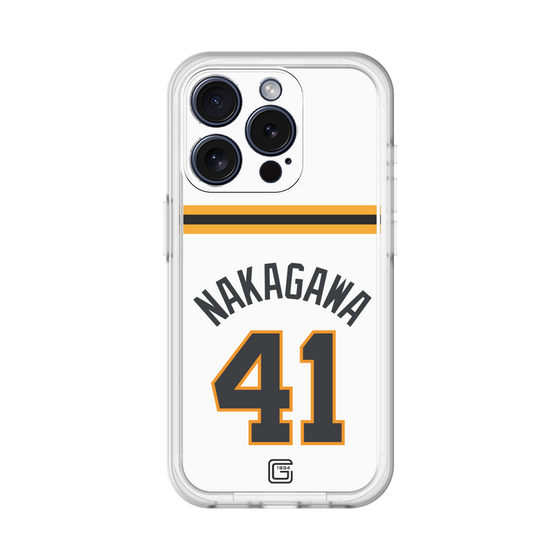 スリムプロテクションプレミアムケース［ 読売ジャイアンツ - #41 NAKAGAWA - ホーム ］
