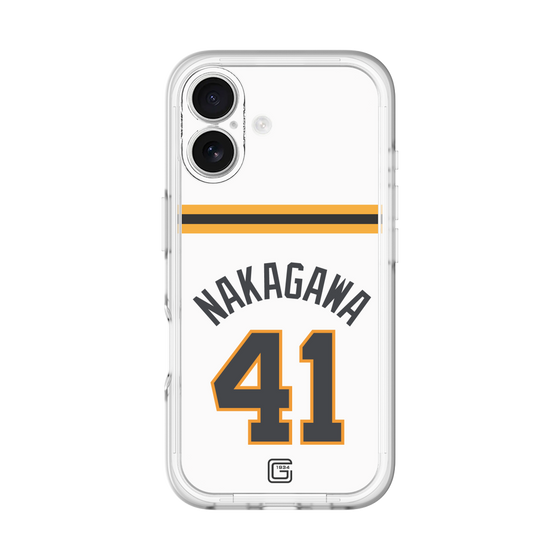 スリムプロテクションプレミアムケース［ 読売ジャイアンツ - #41 NAKAGAWA - ホーム ］