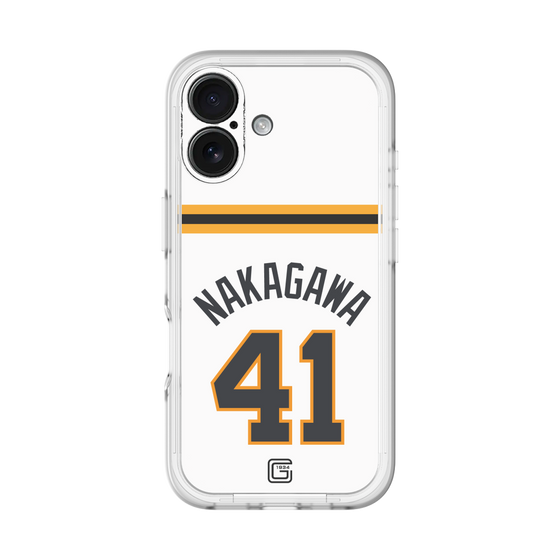 スリムプロテクションプレミアムケース［ 読売ジャイアンツ - #41 NAKAGAWA - ホーム ］