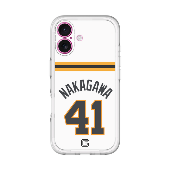 スリムプロテクションプレミアムケース［ 読売ジャイアンツ - #41 NAKAGAWA - ホーム ］