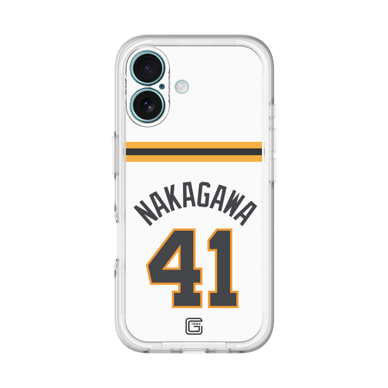 スリムプロテクションプレミアムケース［ 読売ジャイアンツ - #41 NAKAGAWA - ホーム ］