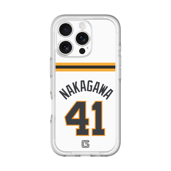 スリムプロテクションプレミアムケース［ 読売ジャイアンツ - #41 NAKAGAWA - ホーム ］