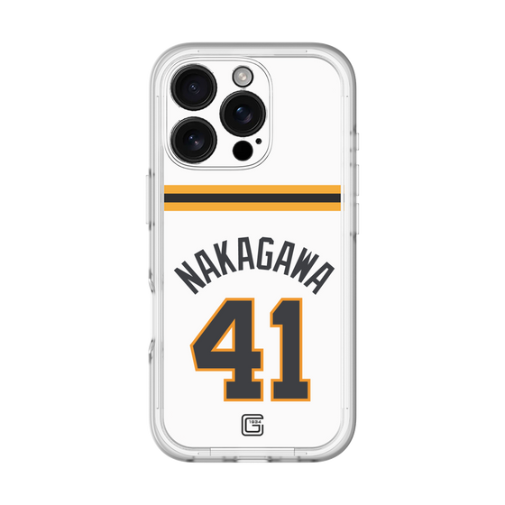 スリムプロテクションプレミアムケース［ 読売ジャイアンツ - #41 NAKAGAWA - ホーム ］