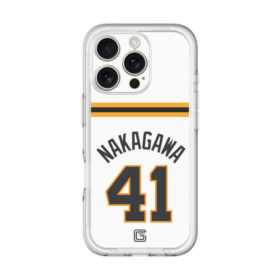 スリムプロテクションプレミアムケース［ 読売ジャイアンツ - #41 NAKAGAWA - ホーム ］