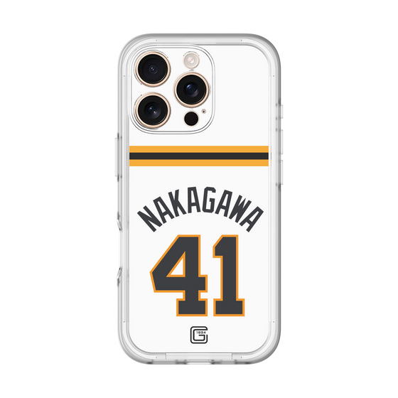 スリムプロテクションプレミアムケース［ 読売ジャイアンツ - #41 NAKAGAWA - ホーム ］