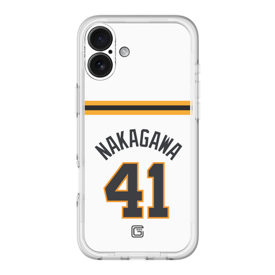 スリムプロテクションプレミアムケース［ 読売ジャイアンツ - #41 NAKAGAWA - ホーム ］