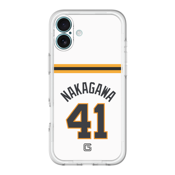 スリムプロテクションプレミアムケース［ 読売ジャイアンツ - #41 NAKAGAWA - ホーム ］