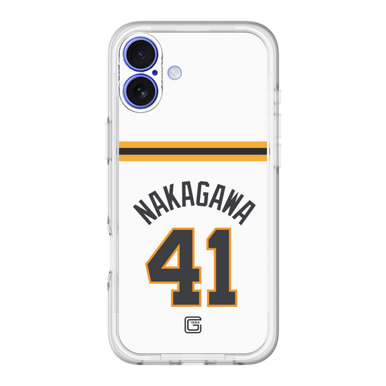 スリムプロテクションプレミアムケース［ 読売ジャイアンツ - #41 NAKAGAWA - ホーム ］
