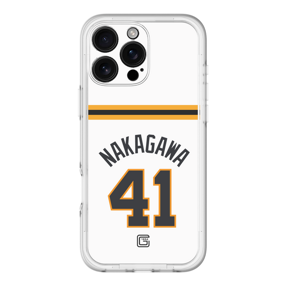 スリムプロテクションプレミアムケース［ 読売ジャイアンツ - #41 NAKAGAWA - ホーム ］
