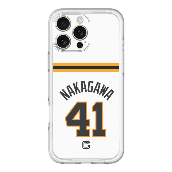 スリムプロテクションプレミアムケース［ 読売ジャイアンツ - #41 NAKAGAWA - ホーム ］