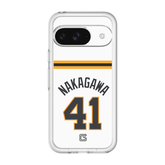 スリムプロテクションプレミアムケース［ 読売ジャイアンツ - #41 NAKAGAWA - ホーム ］