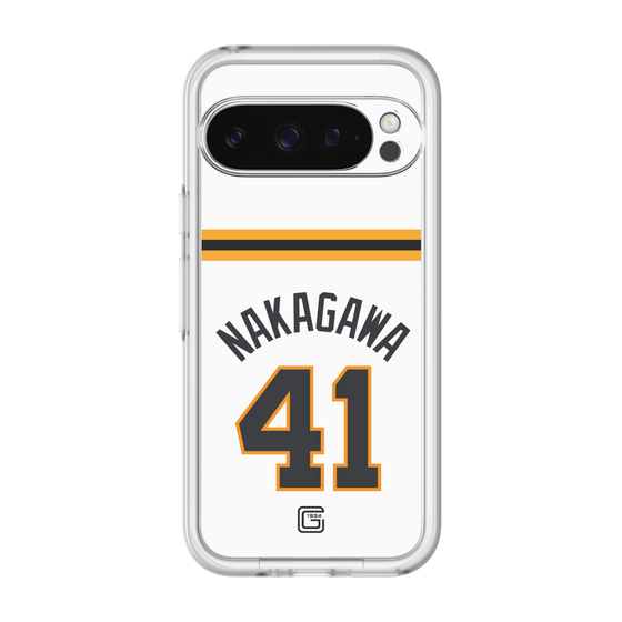 スリムプロテクションプレミアムケース［ 読売ジャイアンツ - #41 NAKAGAWA - ホーム ］